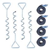 Trampoline Wind Stakes Set